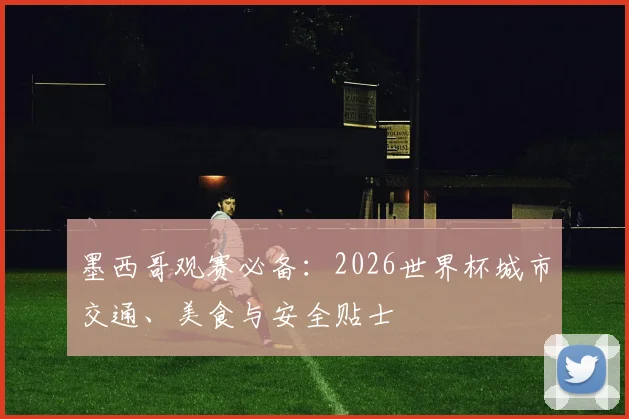 墨西哥观赛必备:2026世界杯城市交通、美食与安全贴士